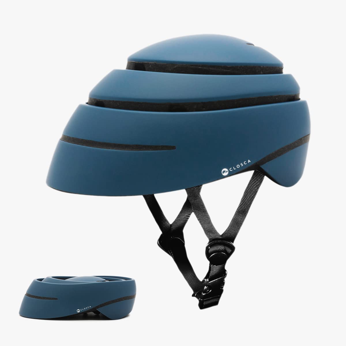 Closca Casco de Bicicleta para Adulto, Plegable Helmet Loop. Casco de Bici y Patinete Eléctrico/Scooter para Mujer y Hombre Unisex. (Abys, M)