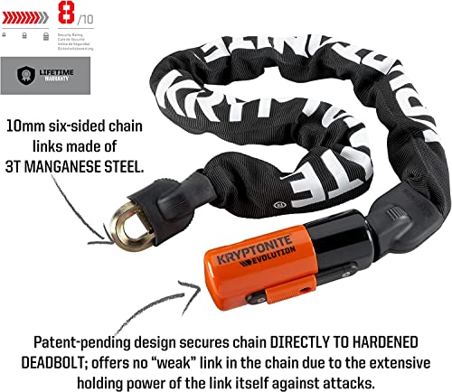 Kryptonite® Evolution 1090 - Chain Lock | Ecosmart Riders